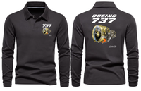 Thumbnail for BOEING CFM 56 LONG SLEEVE  POLO
