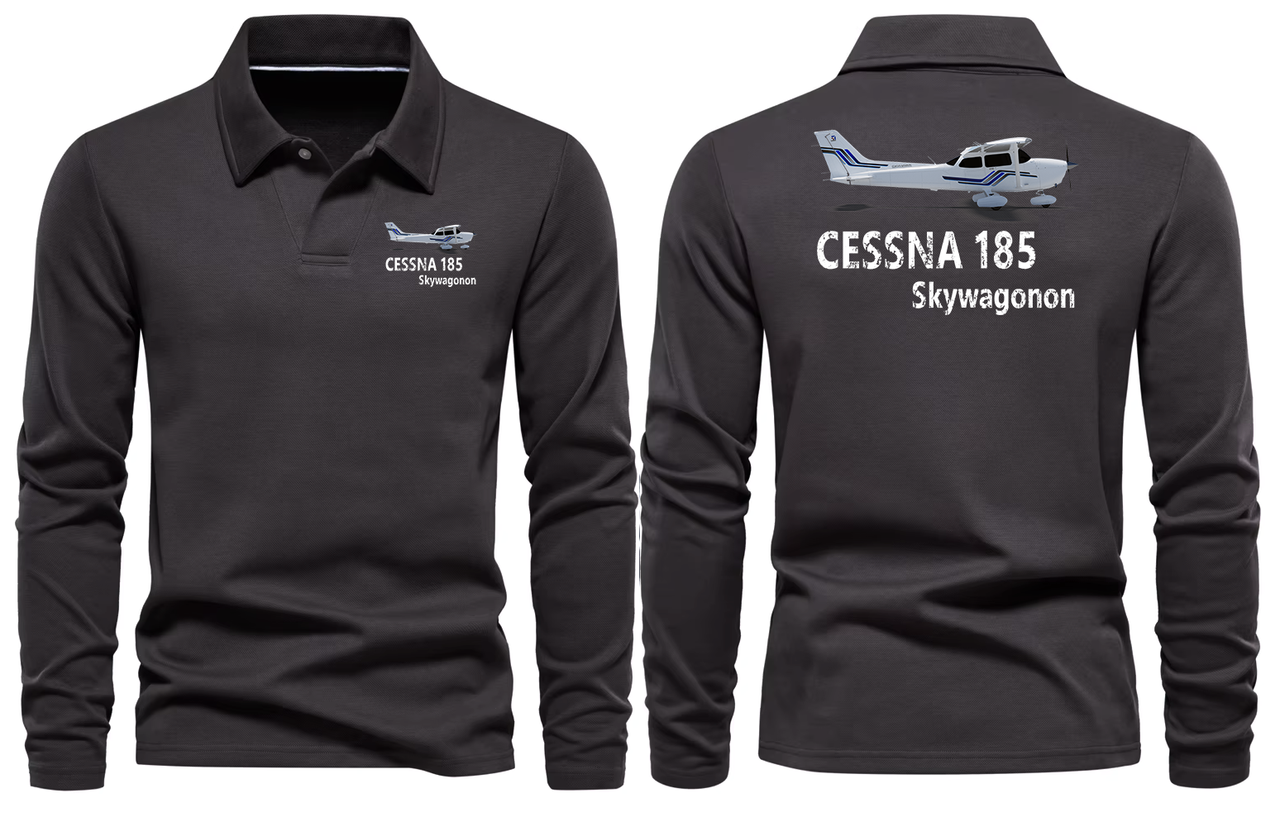 CESSNA 185 LONG SLEEVE  POLO