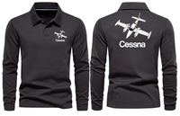 Thumbnail for CESSNA LONG SLEEVE  POLO