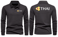 Thumbnail for THAI AIRLINES LONG SLEEVE  POLO
