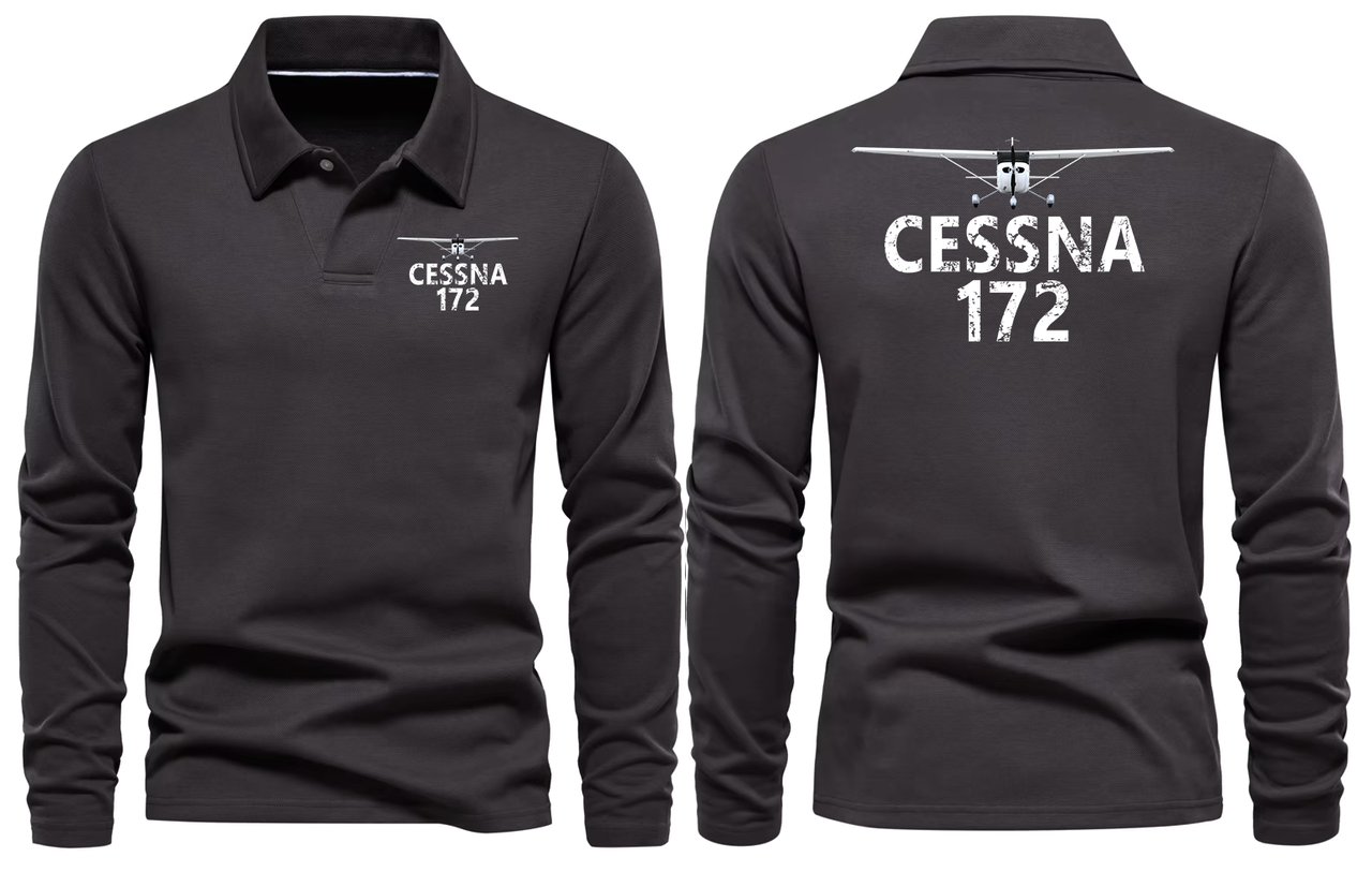 CESSNA 172 LONG SLEEVE  POLO