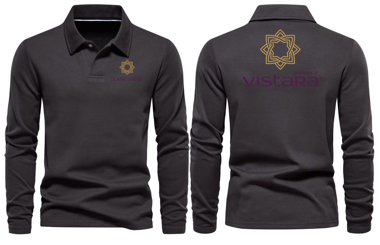 VISTARA LONG SLEEVE  POLO