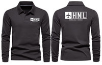 Thumbnail for HNL AIRPORT LONG SLEEVE POLO