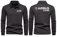 Thumbnail for AIRBUS A340 LONG SLEEVE  POLO