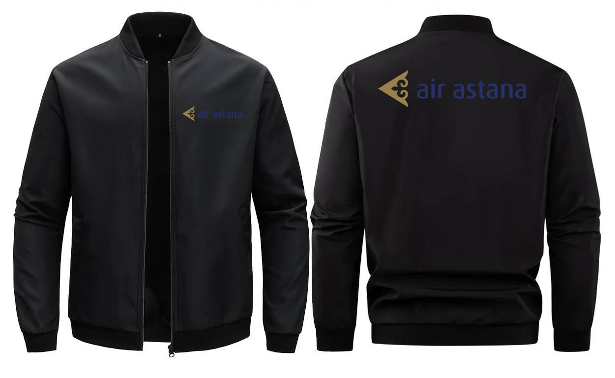 ASTANA AIRLINES COLLAR  SOLID COLOR JACKET
