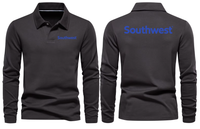 Thumbnail for AIR SOUTHWEST  LONG SLEEVE  POLO
