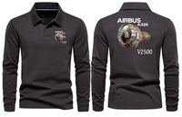 Thumbnail for AIRBUS A320 V2500 LONG SLEEVE  POLO