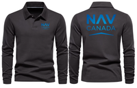 Thumbnail for NAV CANADA  LONG SLEEVE  POLO