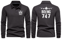 Thumbnail for BOEING 747 LONG SLEEVE  POLO