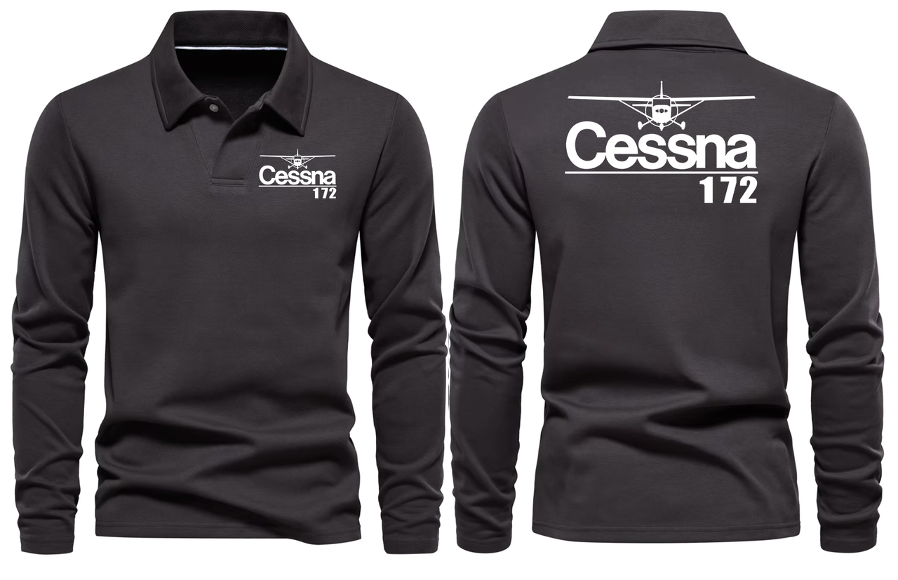 CESSNA 172 LONG SLEEVE  POLO