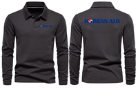 Thumbnail for AIR KOREAN LONG SLEEVE  POLO