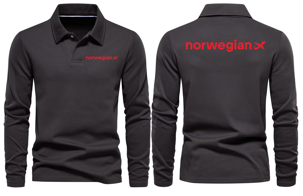 NORWEGIAN LONG SLEEVE  POLO