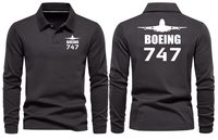 Thumbnail for BOEING 747  LONG SLEEVE  POLO