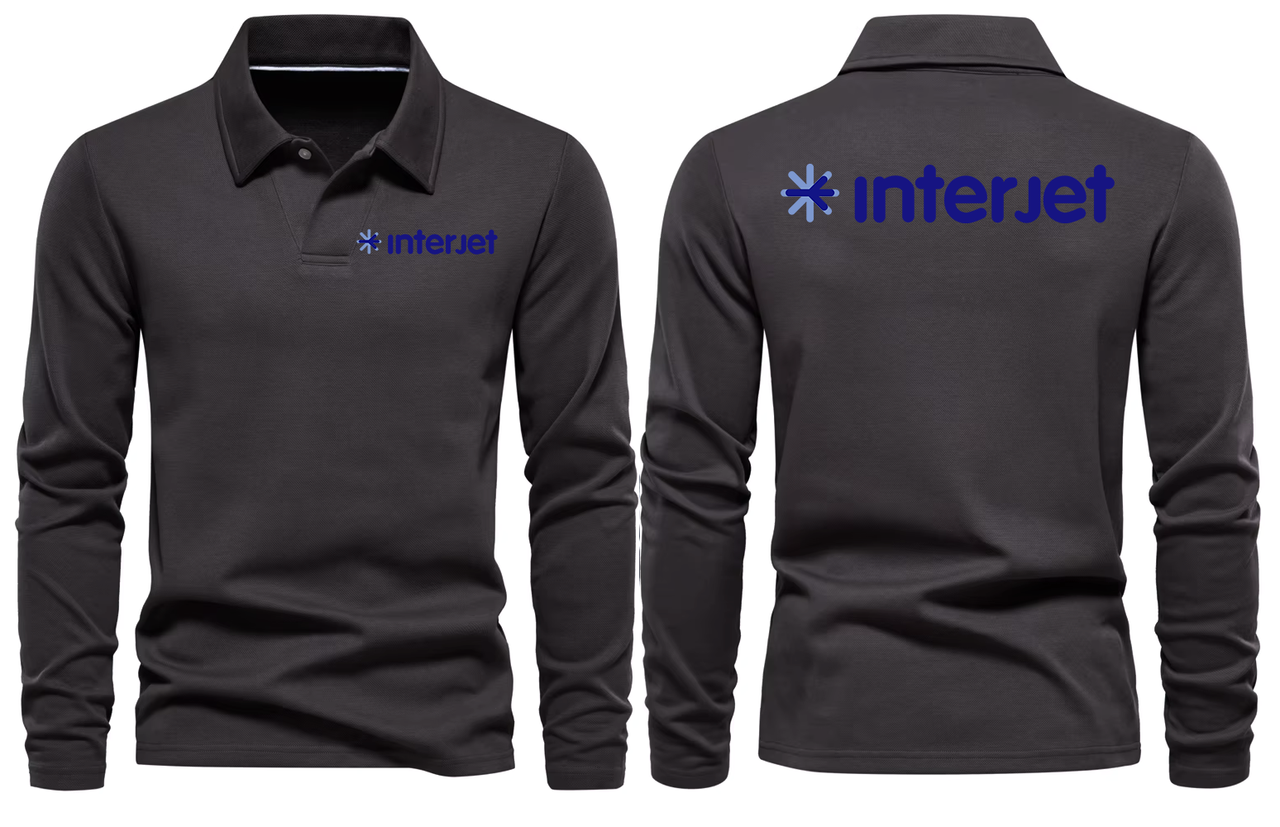 INTERJET LONG SLEEVE  POLO