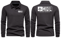 Thumbnail for MQL AIRPORT LONG SLEEVE POLO