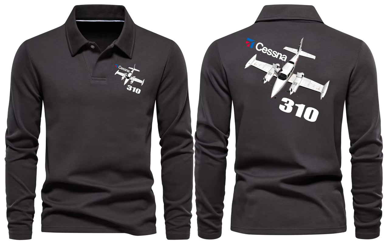 CESSNA 310 LONG SLEEVE  POLO
