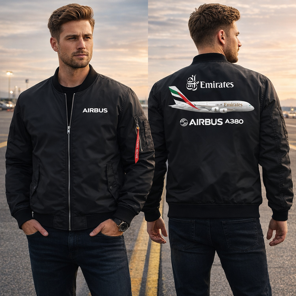 EMIRATES AIRBUS A380 AVIATOR JACKET
