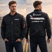 Thumbnail for EMIRATES AIRBUS A380 AVIATOR JACKET