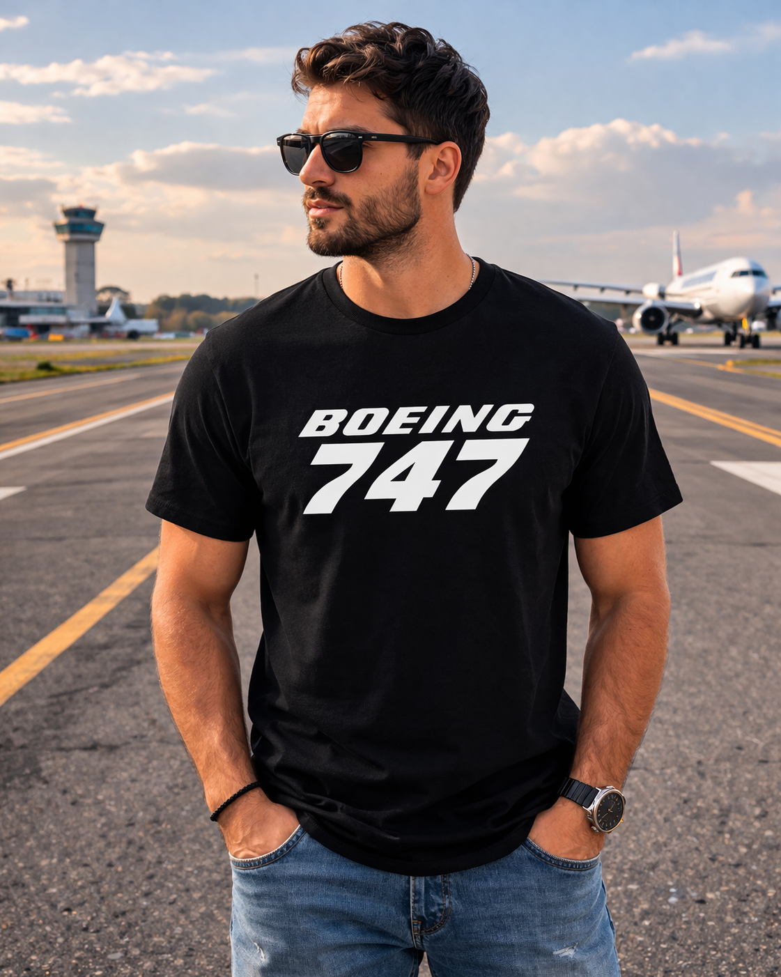 BOEING 747 T-SHIRT