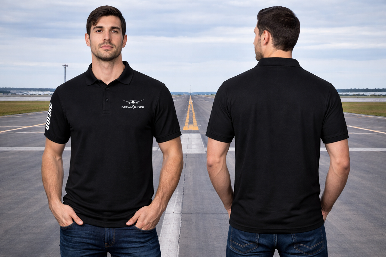 BOEING 787 POLO T-SHIRT