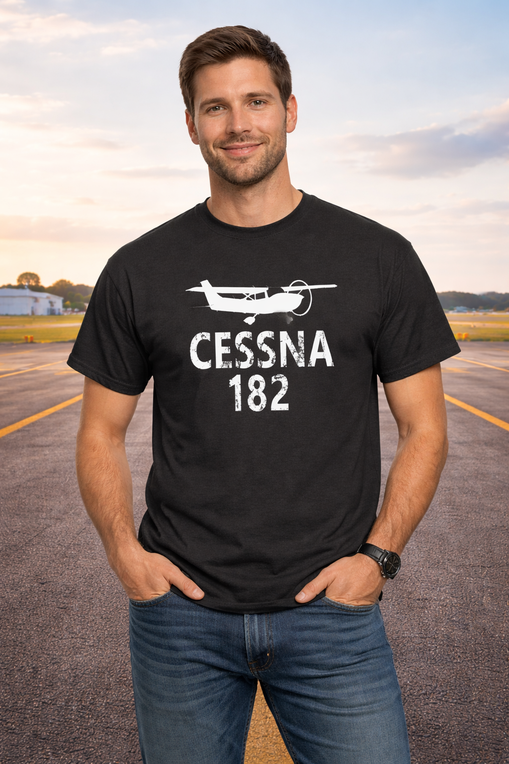 CESSNA 182 T-SHIRT