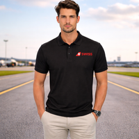 Thumbnail for SWISS AIRLINES POLO T-SHIRT