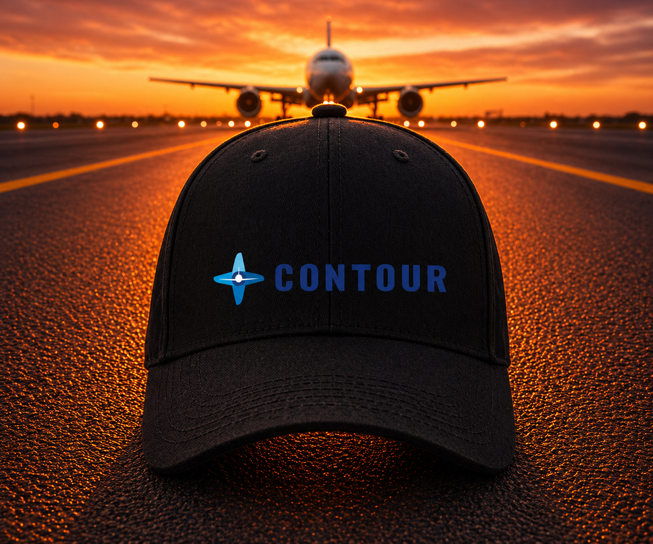 CONTOUR AIRLINE CAP