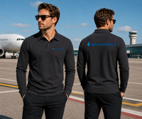 Thumbnail for AIR CORSICA LONG SLEEVE  POLO