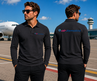 Thumbnail for AIR JAMAICA  LONG SLEEVE  POLO