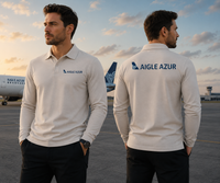 Thumbnail for AIGLE AUR  LONG SLEEVE  POLO