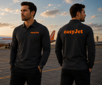 Thumbnail for EASY JET LONG SLEEVE  POLO
