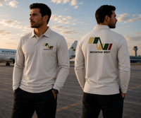 Thumbnail for MOUNTAI  WEST LONG SLEEVE  POLO