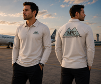 Thumbnail for MOUNTAIN AIR LONG SLEEVE  POLO