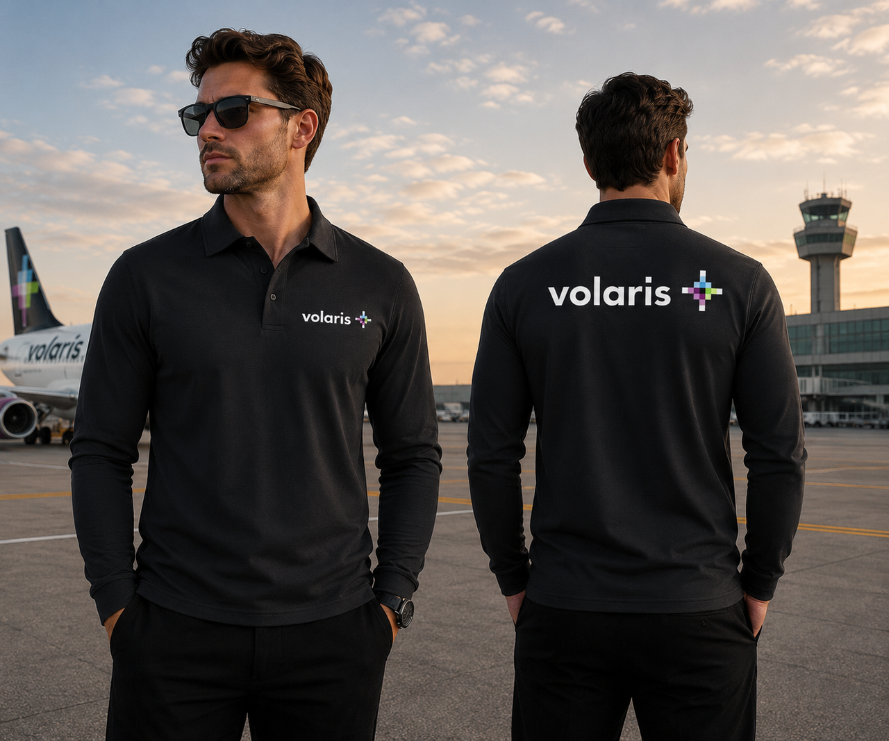 VOLORIS LONG SLEEVE  POLO