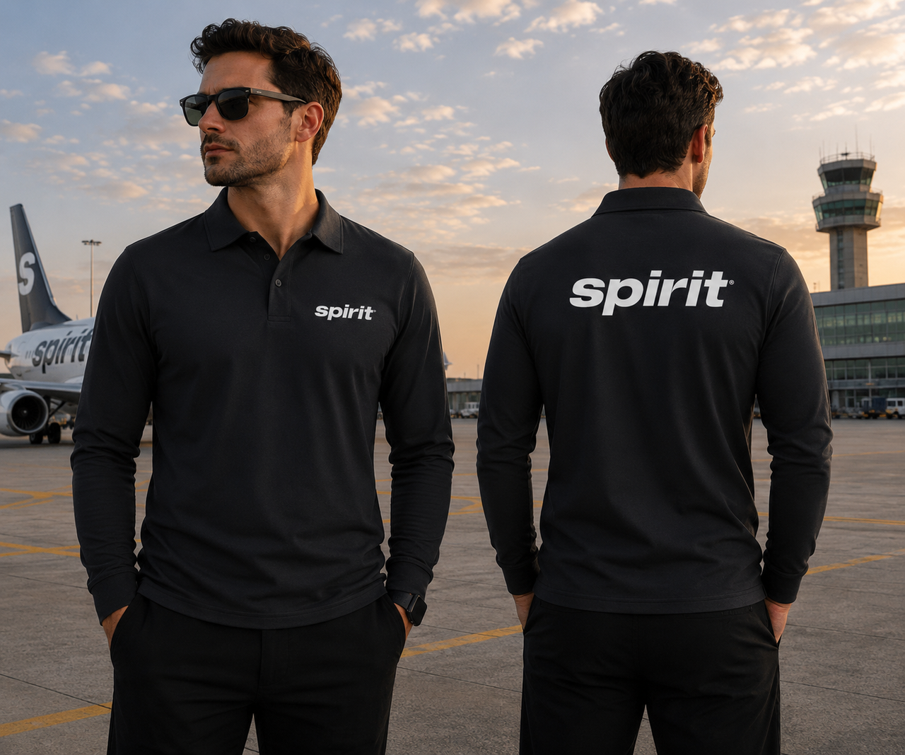 SPIRIT  LONG SLEEVE  POLO