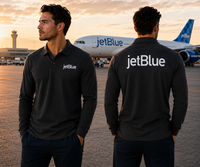 Thumbnail for JETBLUE LONG SLEEVE  POLO