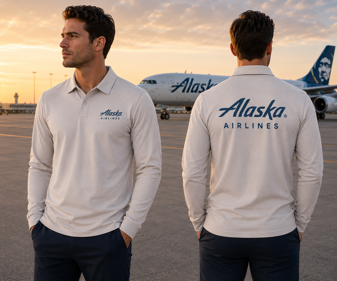 ALASKA AIRLINES LONG SLEEVE