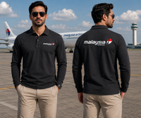 Thumbnail for MALAYSIA AIRLINES LONG SLEEVE  POLO