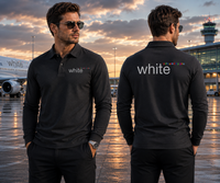 Thumbnail for WHITE  LONG SLEEVE  POLO