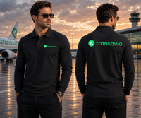 Thumbnail for TRANSA AIR LONG SLEEVE  POLO