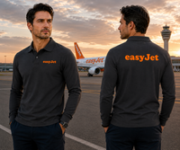 Thumbnail for EASYJET  LONG SLEEVE  POLO