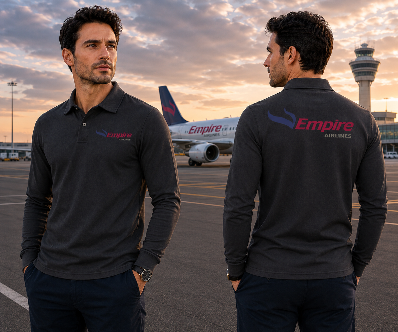 EMPIRE LONG SLEEVE  POLO