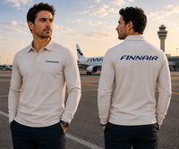 Thumbnail for FINN  AIRLINES LONG SLEEVE  POLO
