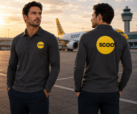 Thumbnail for SCOOT AIRLINES LONG SLEEVE  POLO