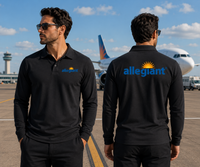Thumbnail for ALLEGIANT AIRWAYS LONG SLEEVE  POLO