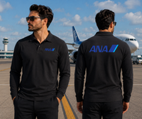 Thumbnail for ANA  AIRLINES LONG SLEEVE  POLO 01