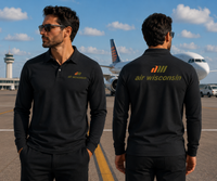 Thumbnail for AIR WISCONSIN  LONG SLEEVE  POLO