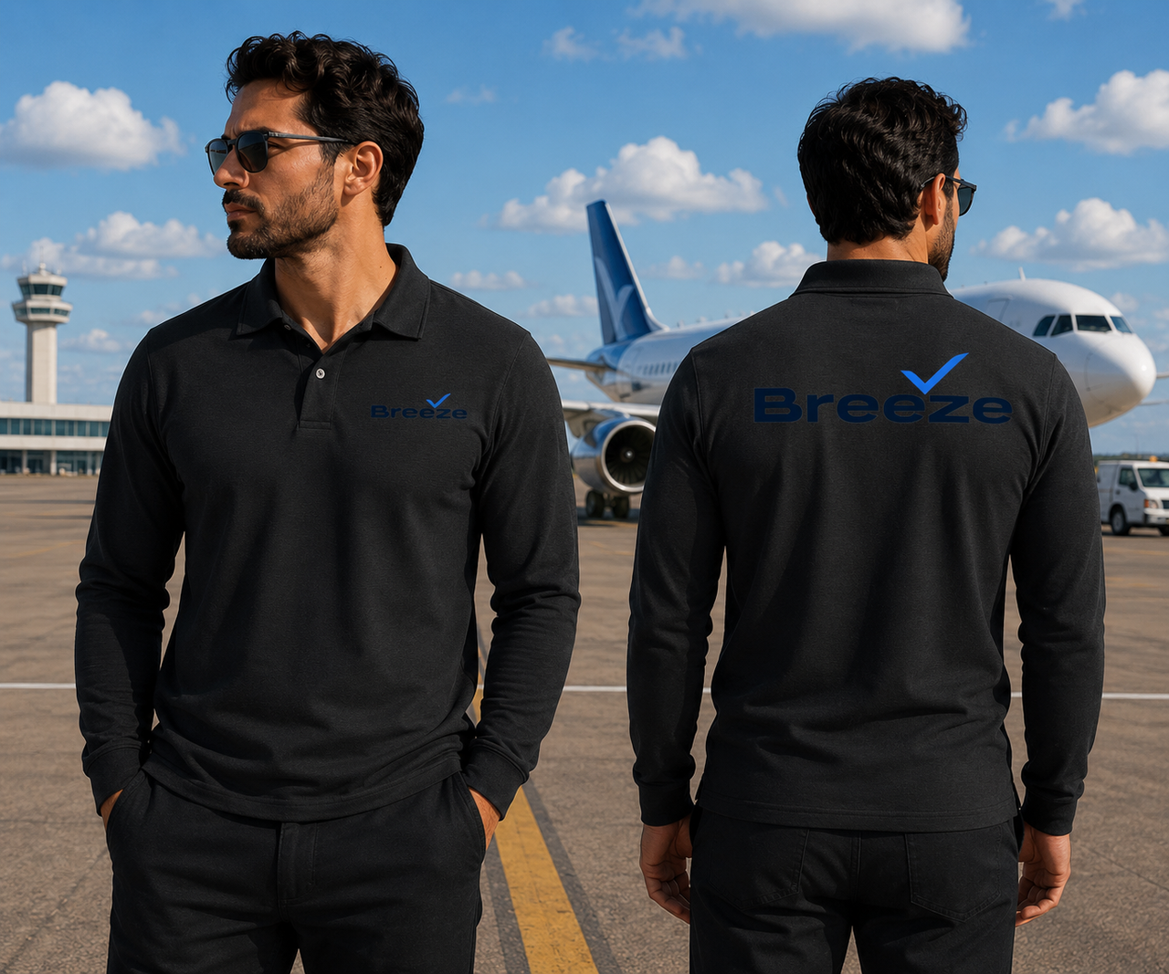 BREEZE  LONG SLEEVE  POLO