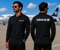 Thumbnail for SABENA AIRLINES LONG SLEEVE  POLO