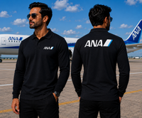 Thumbnail for ANA AIRLINES LONG SLEEVE  POLO